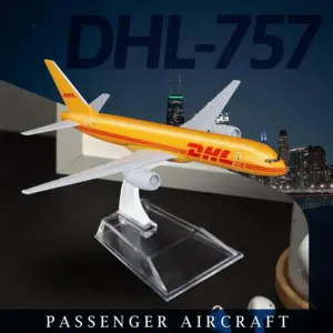 DHL Boeing 757 Model Aircraft 16cm Scale 9 Sf7516a8745fd4a08bfde99aaf5626e3ei