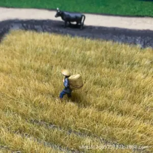HO Scale Miniature Rice and Wheat Field Scene 11 Sf75c6502f9a94035a862c33bef9abefe4