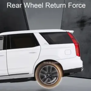 White Cadillac Escalade Diecast Model 1:24 Scale 13 Sf75f9afb2437471ea98bc567e84bd4a6x