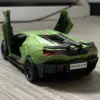 Green Lamborghini Revuelto Diecast Model Car 1:32 Scale