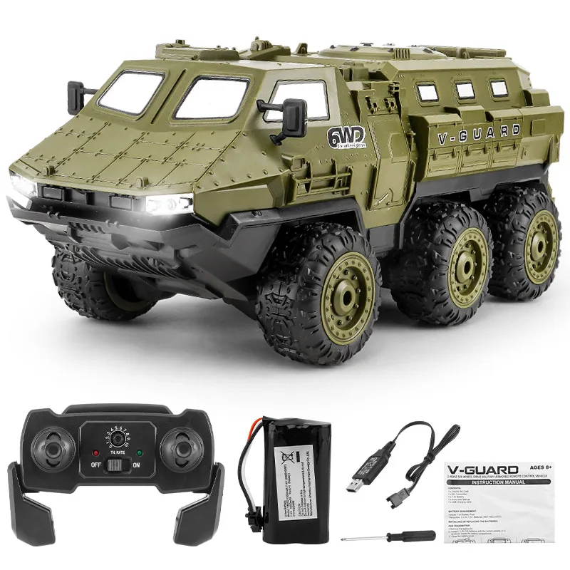 RC Military Truck 1:16 Scale Off-Road Vehicle 8 RC Military Truck 1:16 Scale Off-Road Vehicle - Image 8