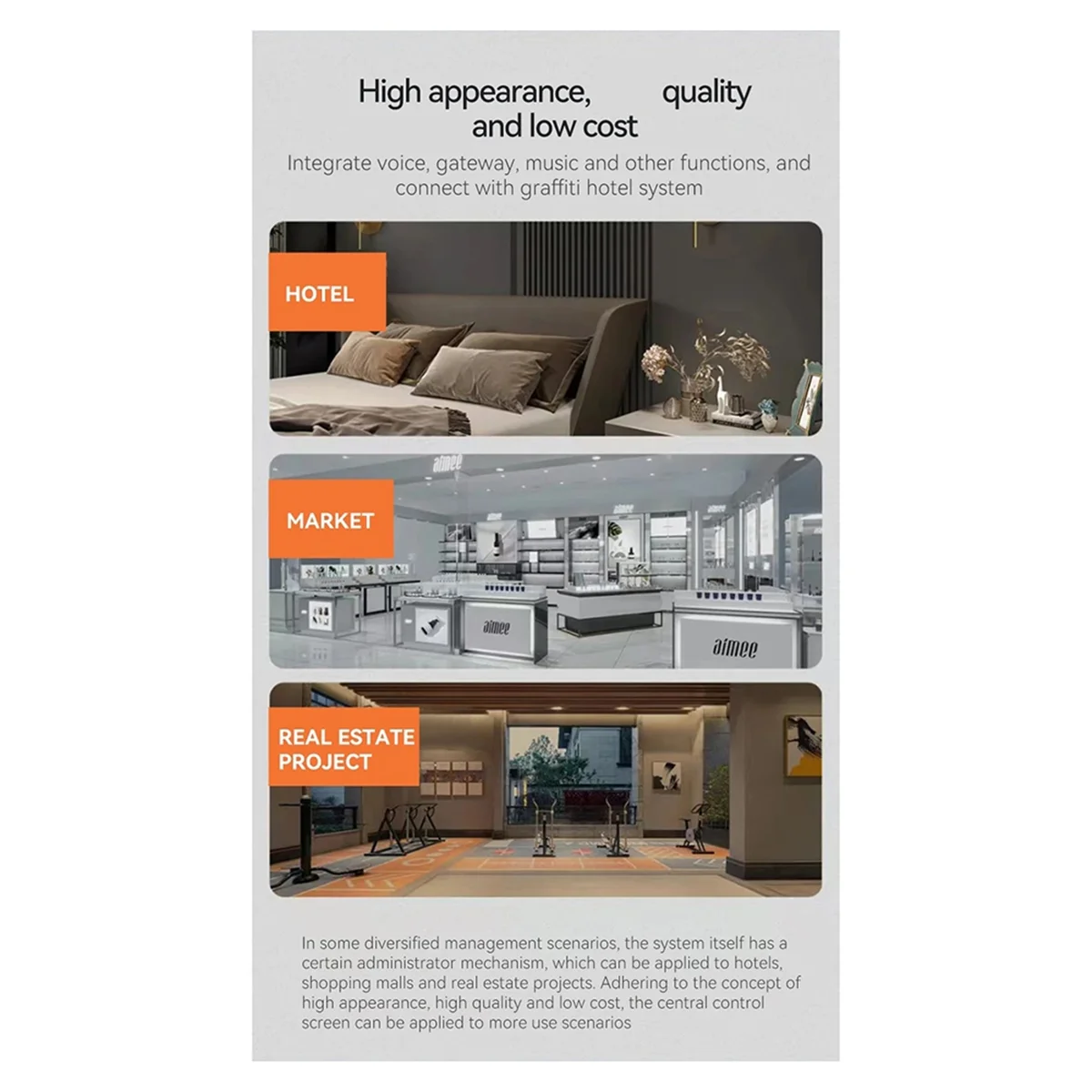 Tuya F6 Relay Version Smart Panel with 6-Inch IPS Touch 2 Tuya F6 Relay Version Smart Panel with 6-Inch IPS Touch - Image 2