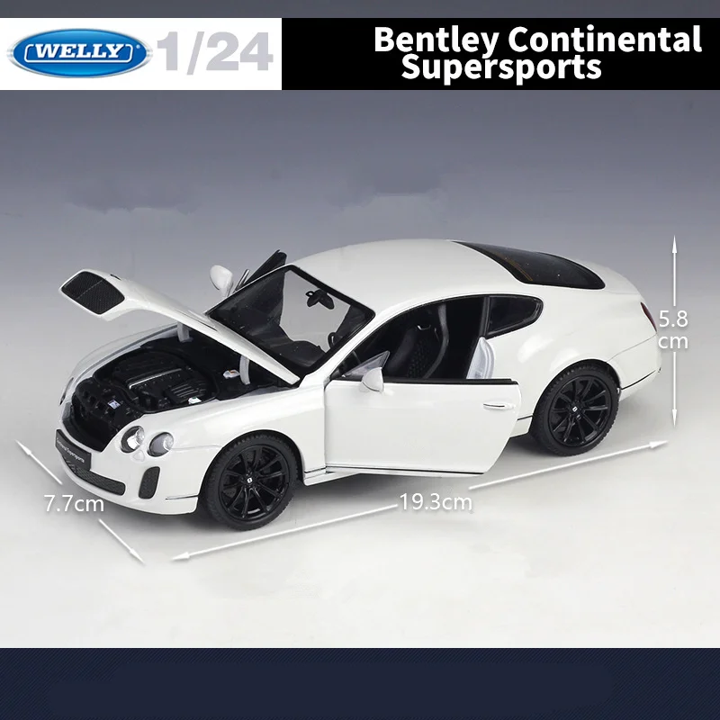 WELLY 1:24 Bentley Continental Supersports GT Model 4 WELLY 1:24 Bentley Continental Supersports GT Model - Image 4