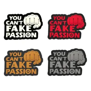 YOU CAN'T FAKE PASSION Glow-in-the-Dark Patch