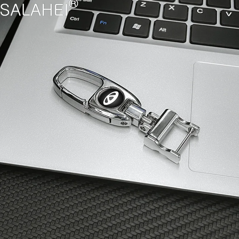 Stainless Steel Car Keychain Ring 3 Stainless Steel Car Keychain Ring - Image 3