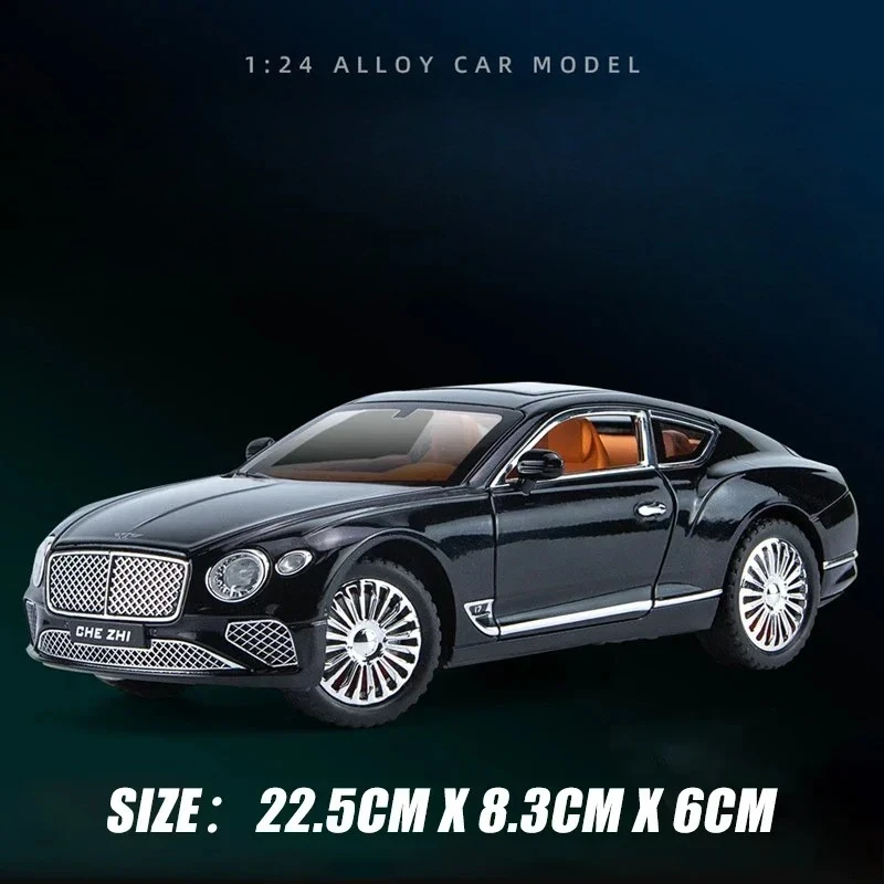 White 1:24 Bentley Continental GT Diecast Model 7 White 1:24 Bentley Continental GT Diecast Model - Image 7