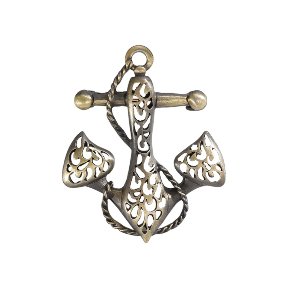 Vintage Maritime Anchor Brooch - Unisex Nautical Accessory 6 Vintage Maritime Anchor Brooch - Unisex Nautical Accessory - Image 6