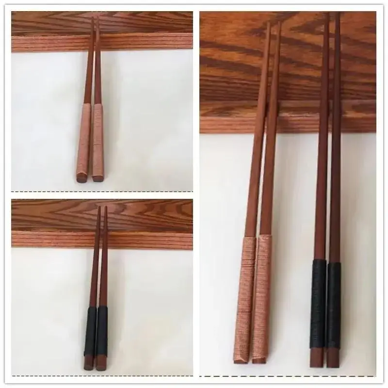 Handmade Japanese Chestnut Chopsticks Set 4 Handmade Japanese Chestnut Chopsticks Set - Image 4