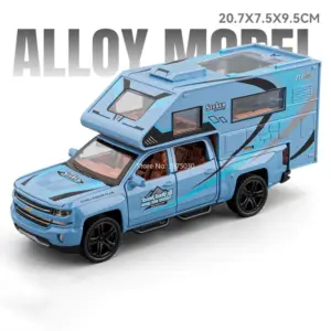 1:32 Scale Camper Van Model with Lights 17 Sf844d933367848698979ff5e5ca8ea86O