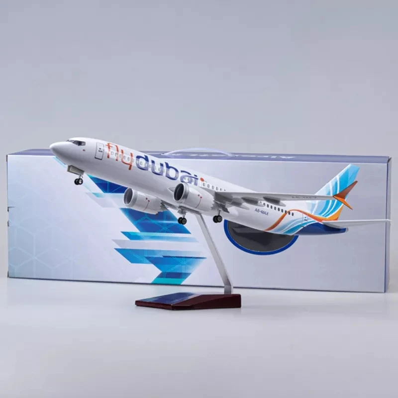 Dubai Airlines B737 MAX 1/85 Scale Model 4 Dubai Airlines B737 MAX 1/85 Scale Model - Image 4