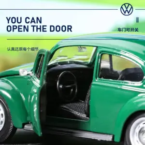 Maisto 1:24 Green Beetle Diecast Model 10 Sf8539dcb82ee42318ca72e983d824ff7K
