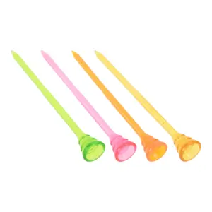 Vibrant 50-Pack Plastic Golf Tees, 83mm 12 Sf8573da68e5c41f9ae372624a9f22a33t
