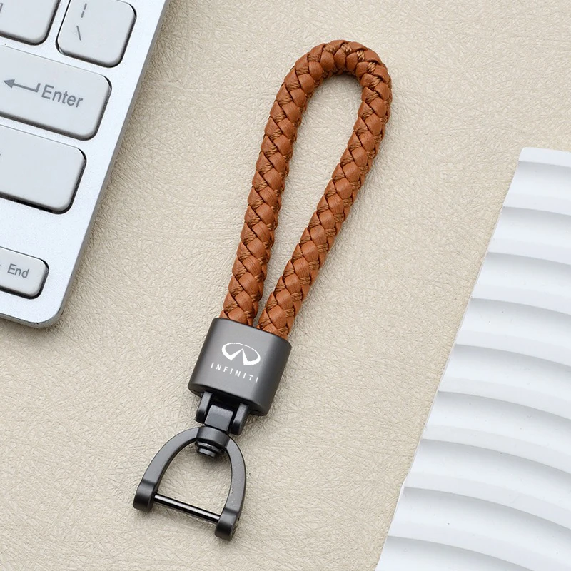 Colorful Braided Car Keychain with Metal Accents 6 Colorful Braided Car Keychain with Metal Accents - Image 6