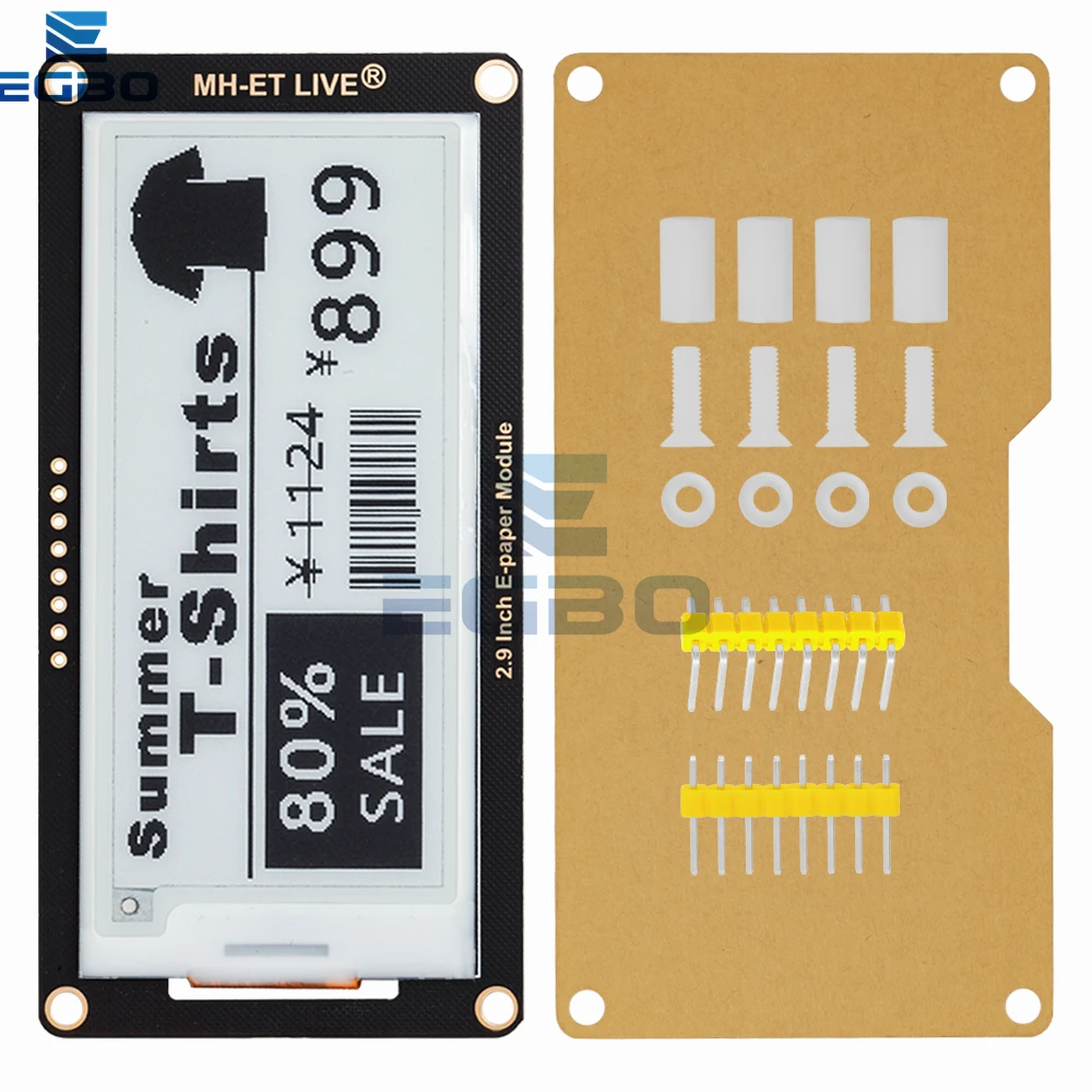 2.9-Inch E-Ink Display Module 296×128 Pixels 5 2.9-Inch E-Ink Display Module 296×128 Pixels - Image 5