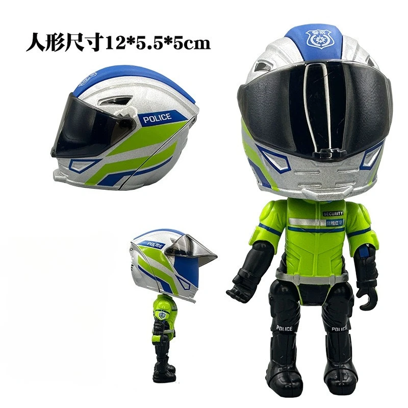 Vibrant 1:12 Diecast Motorcycle Rider Figurine 8 Vibrant 1:12 Diecast Motorcycle Rider Figurine - Image 8