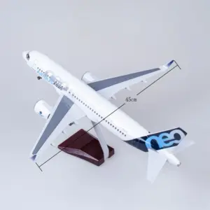 A320 Diecast Resin Model with LED Lights 11 Sf8bfb60ad5ef41bdb918fd591622546e3