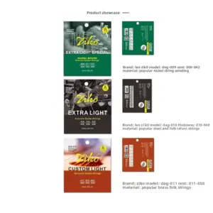 Ziko Stainless Steel Electric Guitar Strings Set 14 Sf8c8a2cfb37b4897afd5cfd91752938bb