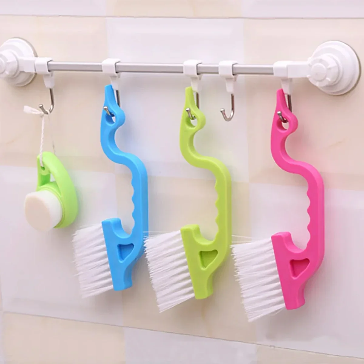 2-in-1 Window Groove Cleaning Brush 2 2-in-1 Window Groove Cleaning Brush - Image 2