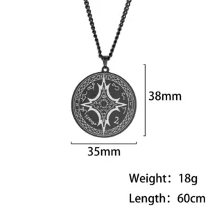 Mystical Stainless Steel Tetragrammaton Pendant 14 Sf902f186122f4011ba874cd9382e98efR