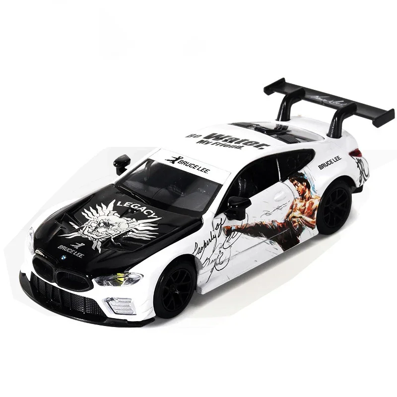 1:32 BMW M8 GTE Diecast Model with Sound 8 1:32 BMW M8 GTE Diecast Model with Sound - Image 8