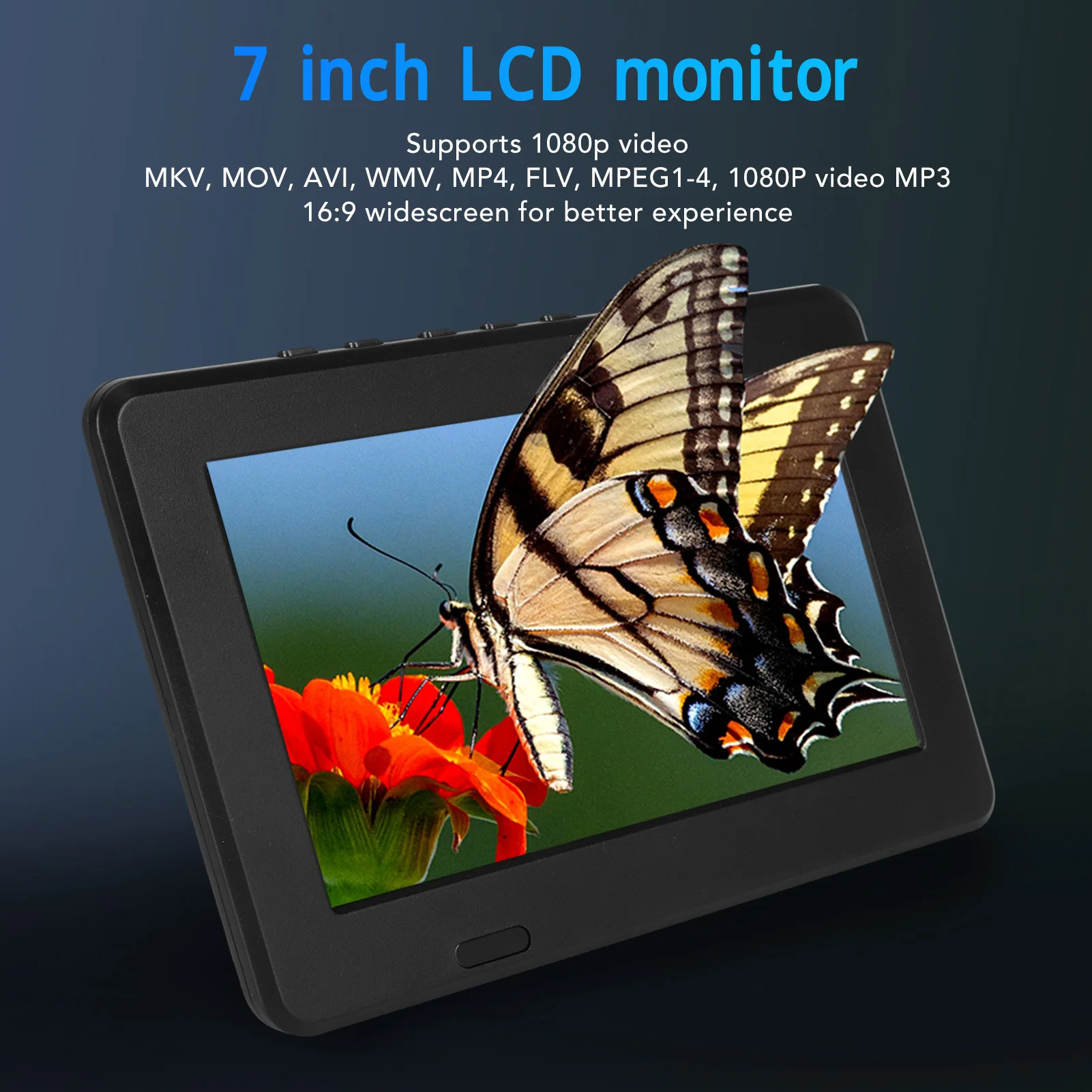7-Inch Portable LED Digital TV with 1280x800 Display 3 7-Inch Portable LED Digital TV with 1280x800 Display - Image 3