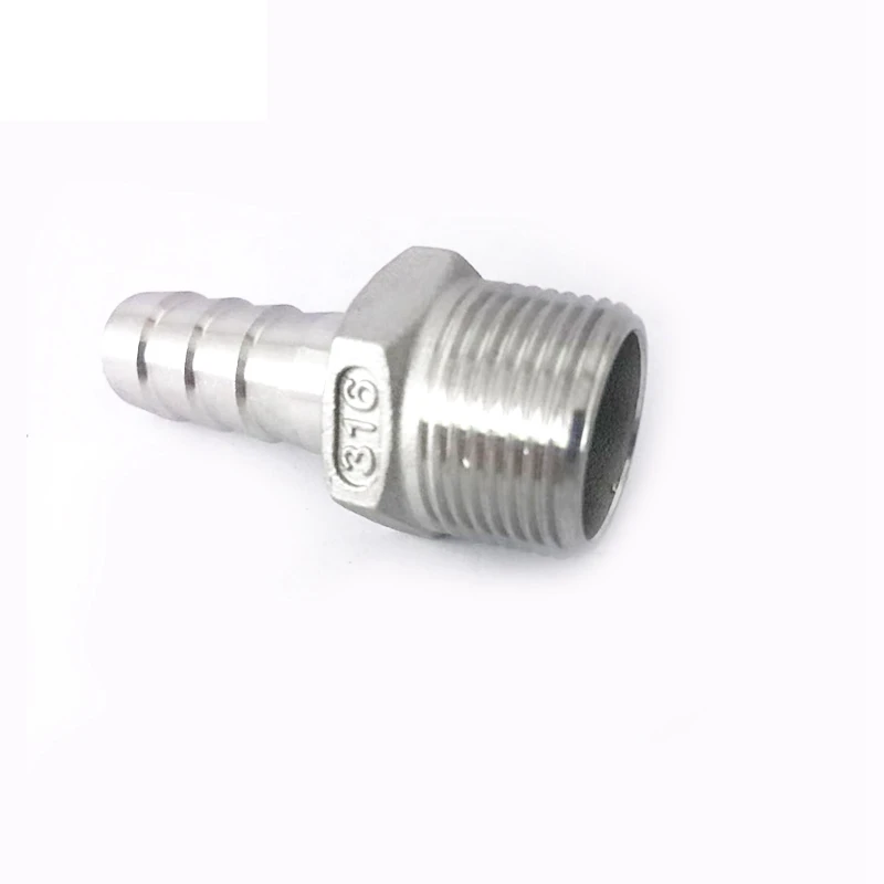 316L Stainless Steel Hose Fitting, 1/4"–2" BSP 5 316L Stainless Steel Hose Fitting, 1/4"–2" BSP - Image 5