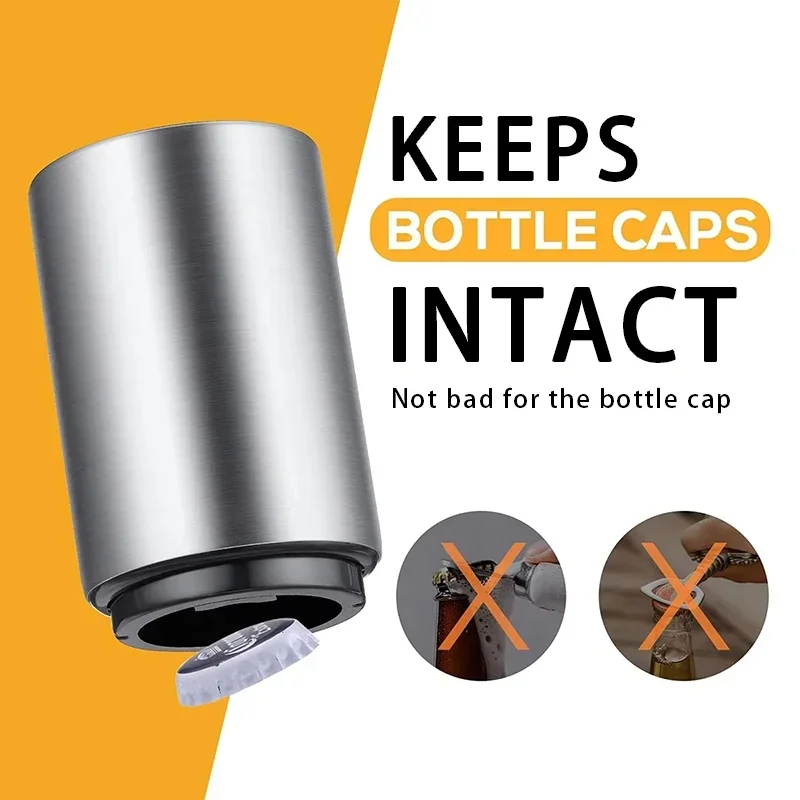 Stainless Steel Magnetic Beer Opener 5 Stainless Steel Magnetic Beer Opener - Image 5