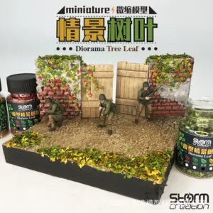 Vibrant Resin Leaf Model for Dioramas 14 Sf96a64b62b0c4988aeba14657ff824a5X
