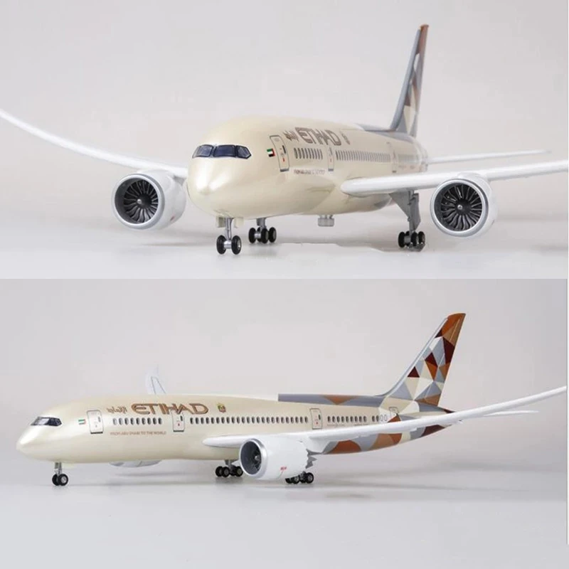 Boeing 787 Resin Model with LED Lighting 5 Boeing 787 Resin Model with LED Lighting - Image 5