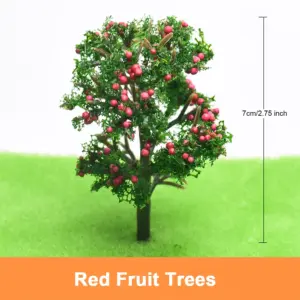 Set of Five Miniature Apple Trees for Dioramas 18 Sf98687fefa8d42709eff537934dac365Q