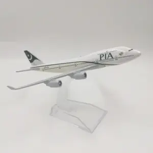 Pakistan Airlines Boeing 747 Model - 16cm Diecast 10 Sf9a98373ec4b4edd940e6e21ec46c093d