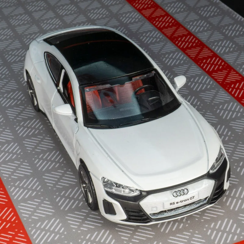 Audi RS e-tron GT 1:36 Diecast Model in Grey 4 Audi RS e-tron GT 1:36 Diecast Model in Grey - Image 4