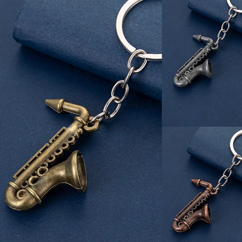 Stylish Music Lover Saxophone Keychain 3 Stylish Music Lover Saxophone Keychain - Image 3