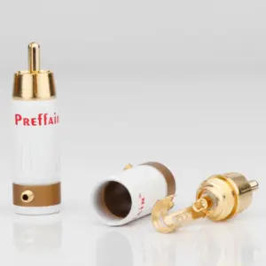Gold-Plated RCA Connector Set for Audio-Video 10 Sf9b10fc9309b4e7984049c60539a34d8b