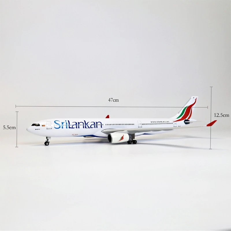 SriLankan Airlines A330 Resin Model 1:135 Scale 4 SriLankan Airlines A330 Resin Model 1:135 Scale - Image 4