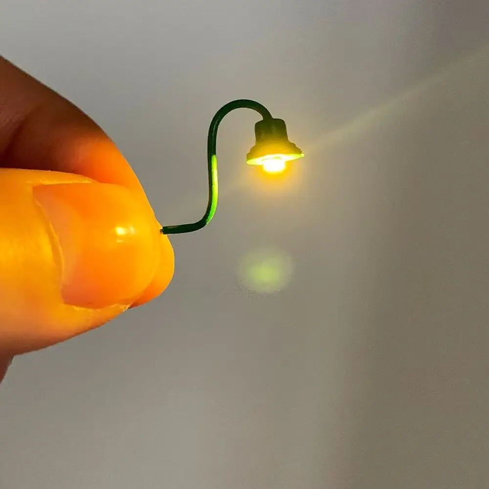 Miniature Green Wall Lamp for Models 7 Miniature Green Wall Lamp for Models - Image 7