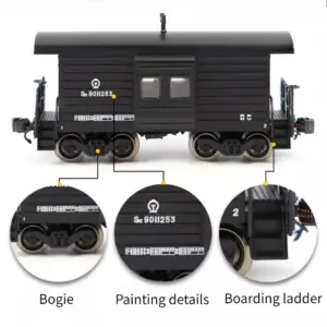 N scale S12 Guard Car for Model Trains 13 Sfa191aa3301b469a9160b0fb72696f07r
