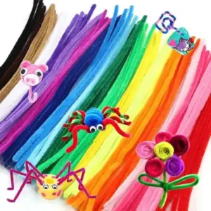 Colorful Plush Chenille Wire Stems 30cm Pack 9 Sfa279102a8cc4823ae2f09ef288ca4b5E