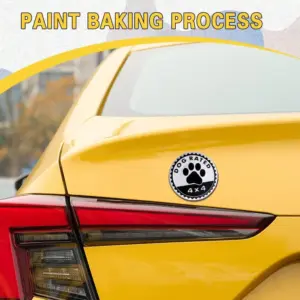 Dogs Badge Rated 3D Metal Car Emblem 10 Sfa2a43f932eb4bd1a7f975eb5b57d11ao