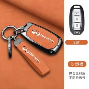 Infiniti Leather Key Cover for Q50 & QX Series 15 Sfa3d01fe81ba4e83aa66f596f25f55a7T