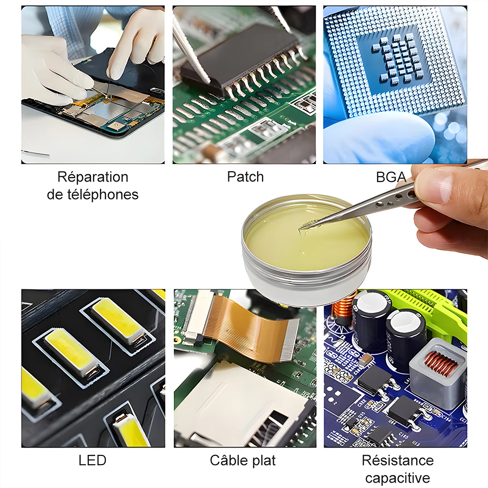 Lead-Free Soldering Rosin Paste for Electronics Repair 4 Lead-Free Soldering Rosin Paste for Electronics Repair - Image 4