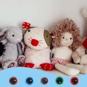 600 Black Plastic Safety Eyes for Crafts 11 Sfa46e5c91299407ebebf296b93b475f5W