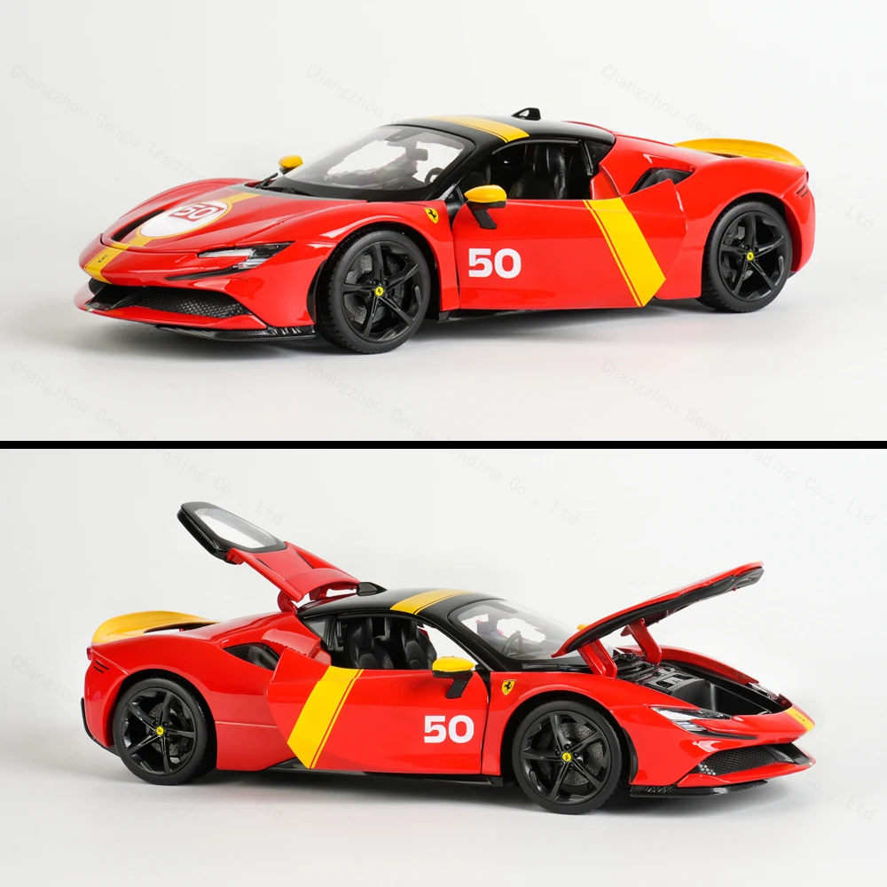 Ferrari SF90 Stradale 1:18 Scale Die-Cast Model 6 Ferrari SF90 Stradale 1:18 Scale Die-Cast Model - Image 6
