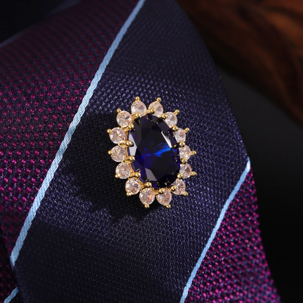 Elegant Lotus Droplet Brooch in Multiple Colors 6 Elegant Lotus Droplet Brooch in Multiple Colors - Image 6