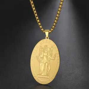 Stainless Steel Triple Moon Necklace 9 Sfa6921b3a7bc45f581d9d4d9fc2c9ec2Y