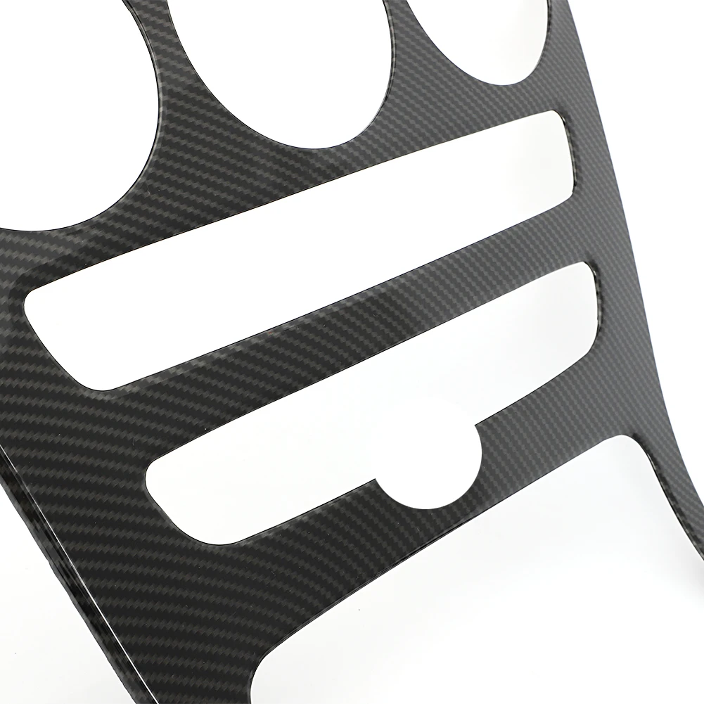 Mercedes-Benz W205 Carbon Fiber Console Trim Cover 4 Mercedes-Benz W205 Carbon Fiber Console Trim Cover - Image 4