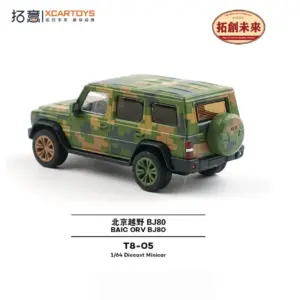 1/64 Scale Military-Style Diecast SUV Model 10 Sfa6fd7eecf6c4f52ac7720fe4ee4ab1aM