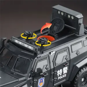 black armored tactical diecast model 1:24 scale 10 Sfa758c38c92b46588687d772894ebae3a