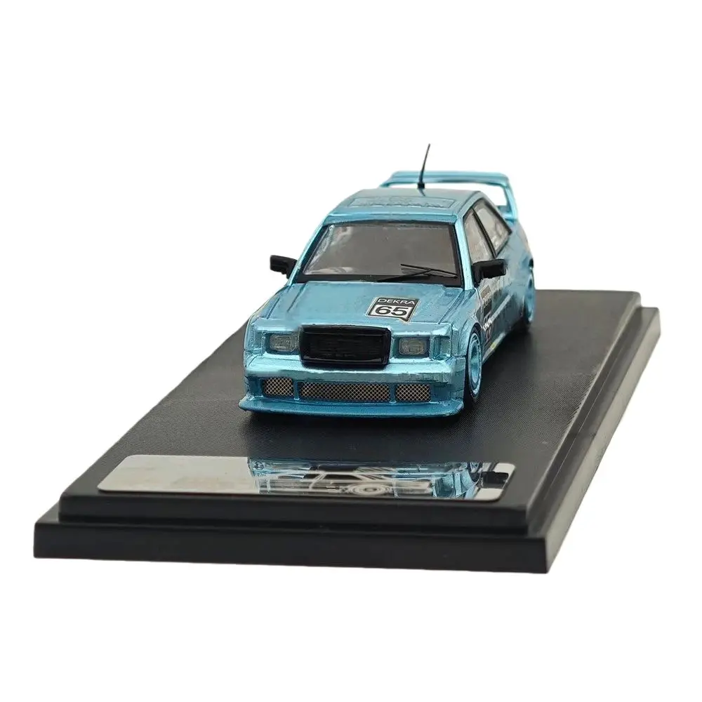 Blue Wide-Body Diecast Car Model 1/64 Scale 4 Blue Wide-Body Diecast Car Model 1/64 Scale - Image 4