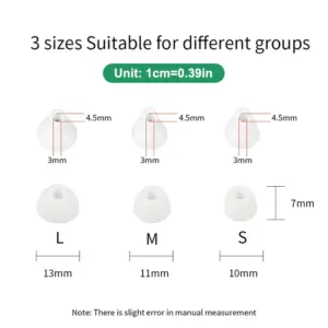 Silicone Ear Tips Set for Nothing Ear (1), (2), & (A) 14 Sfa849a0c47704d239dd1336167236c31h